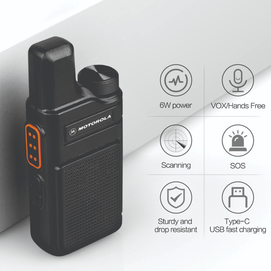 Máy Bộ đàm Mini Moto GP600 V2.0