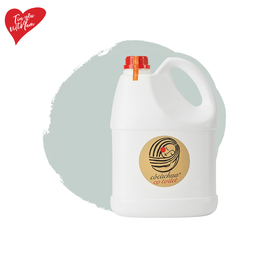 Nước cọ toilet sinh học lành tính từ cà chua, 4L