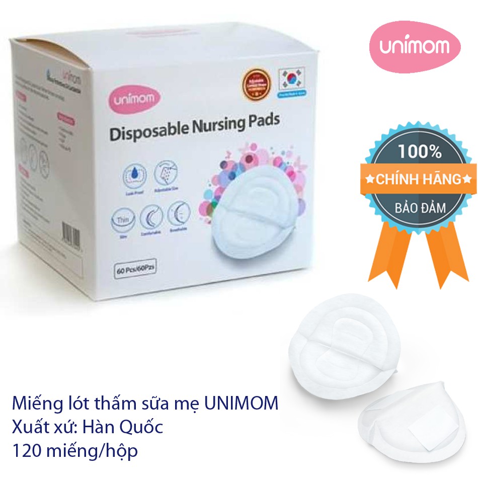 Um870411 miếng lót thấm sữa mẹ dùng 1 lần unimom