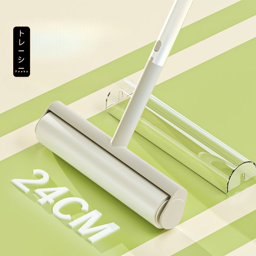 Feeka Bed Dust Roller Is 100 cm Long and 24 cm Wide, New Version of Clothes Dust Roller with Luxurious Style