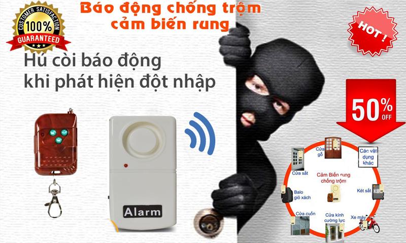 Thiết bị chống trộm đa năng , Báo động chống trộm cảm biến rung FH CR01, Thiết bị chống trộm gia đình được ưa chuộng hàng đầu , Tìm và bảo vệ xe