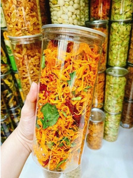 Khô gà lá chanh pet 300g