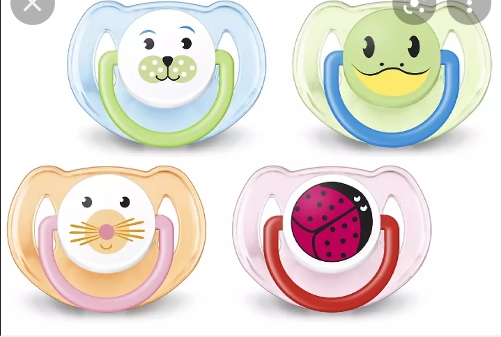 Ty ngậm Avent ( ti có nắp đậy) cho bé 6-18 m/ tách lẻ