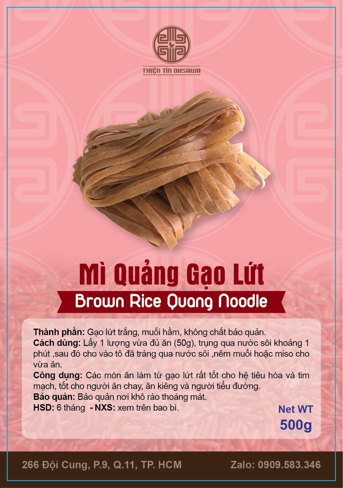 Phở Gạo Lứt 500g