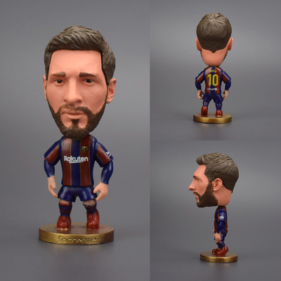 Tượng cầu thủ bóng đá Lionel Messi Clb Barcelona Version 2022-2023