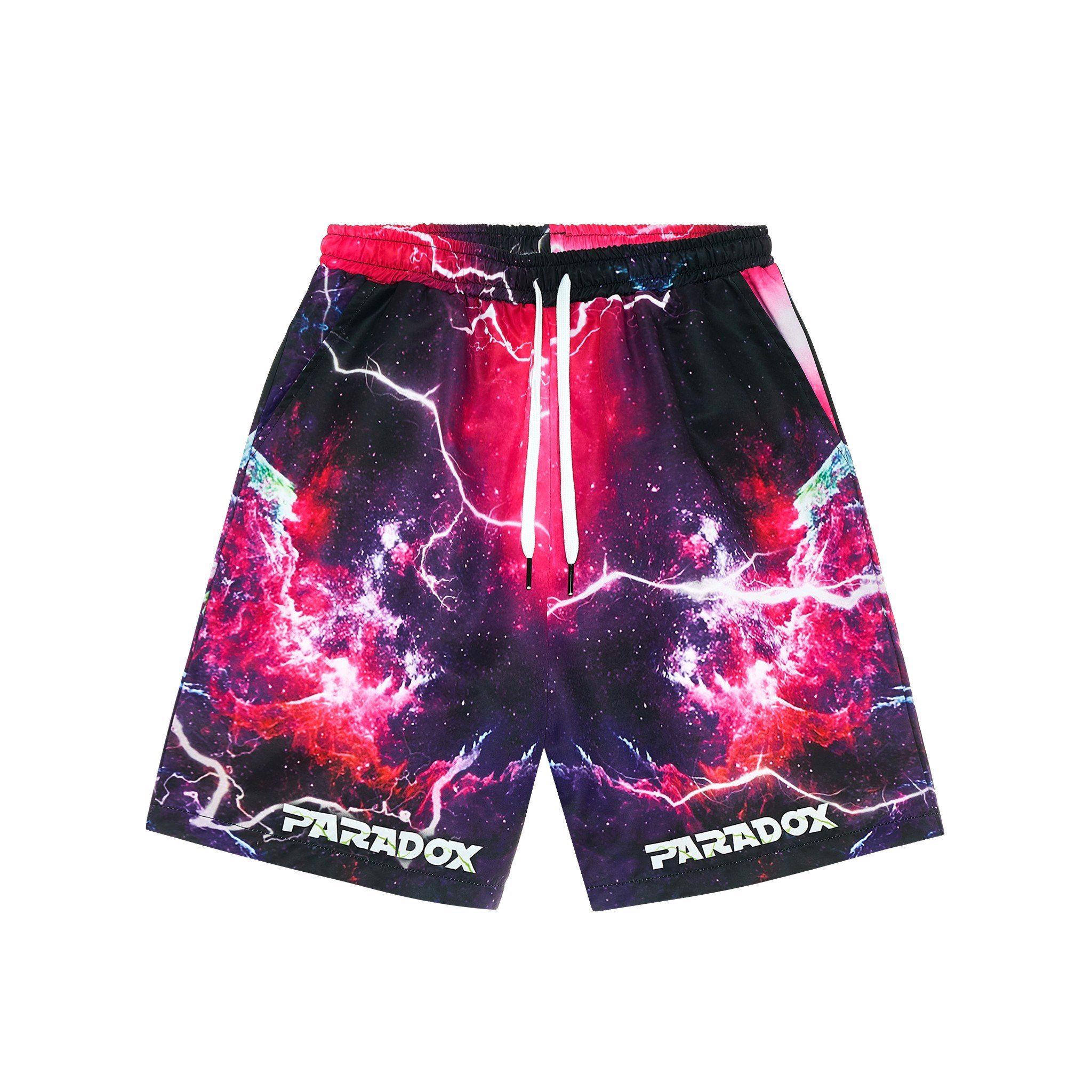 Paradox quần short dù cosmo overprinted short