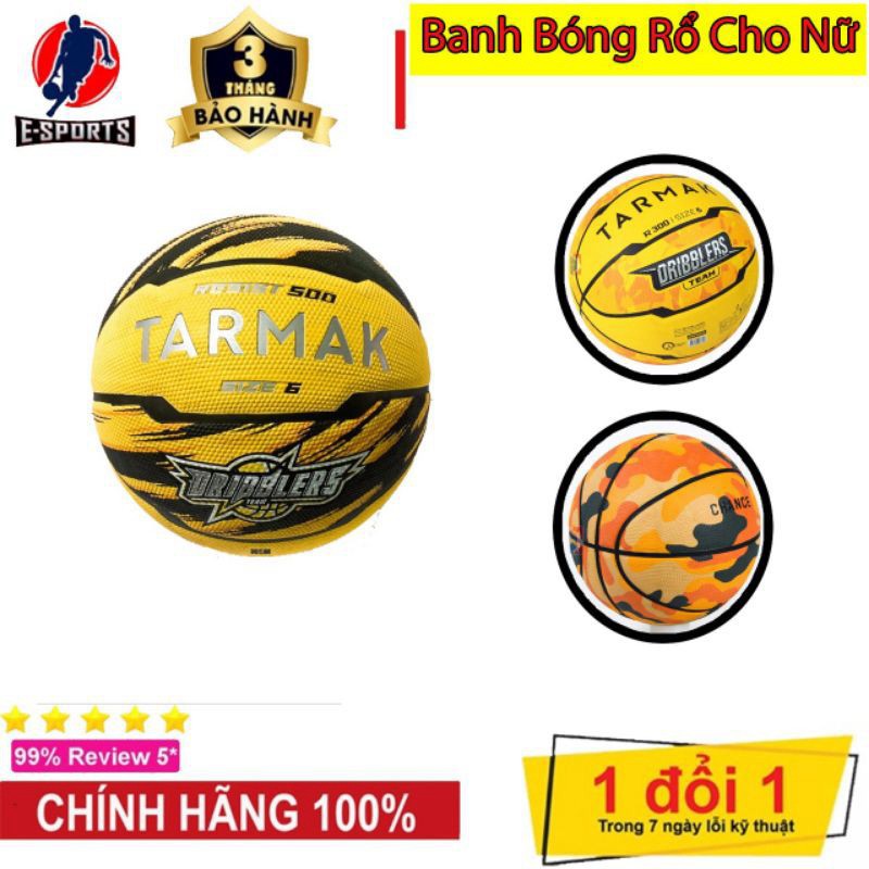 Banh bóng rổ nữ - size 6- chuyên sân outdoor siêu hot