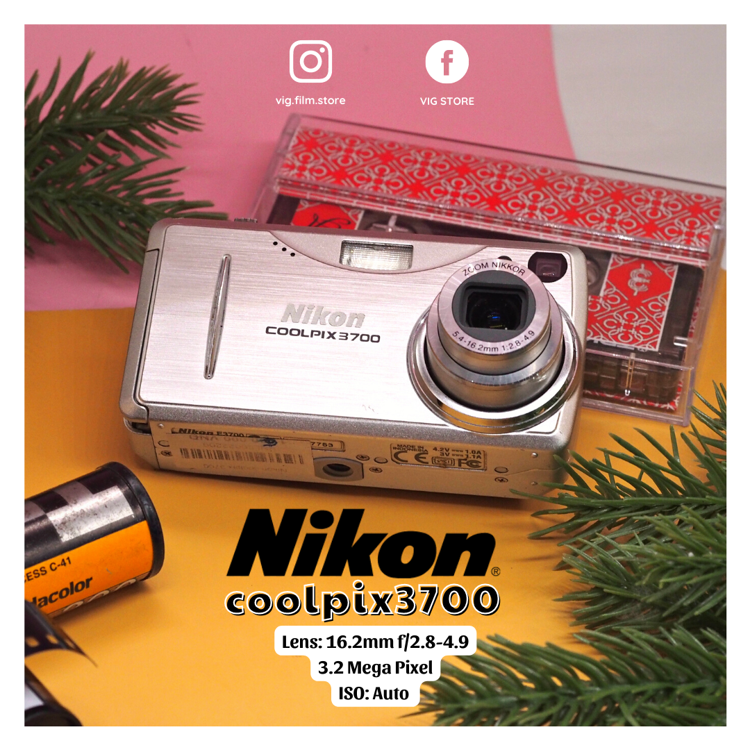 ☆特上☆NIKON COOLPIX 手厚く 3700#7946