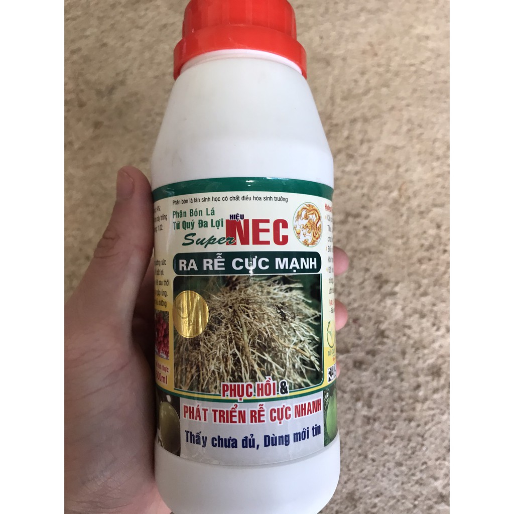 Phân bón ra rễ cực mạnh super nec