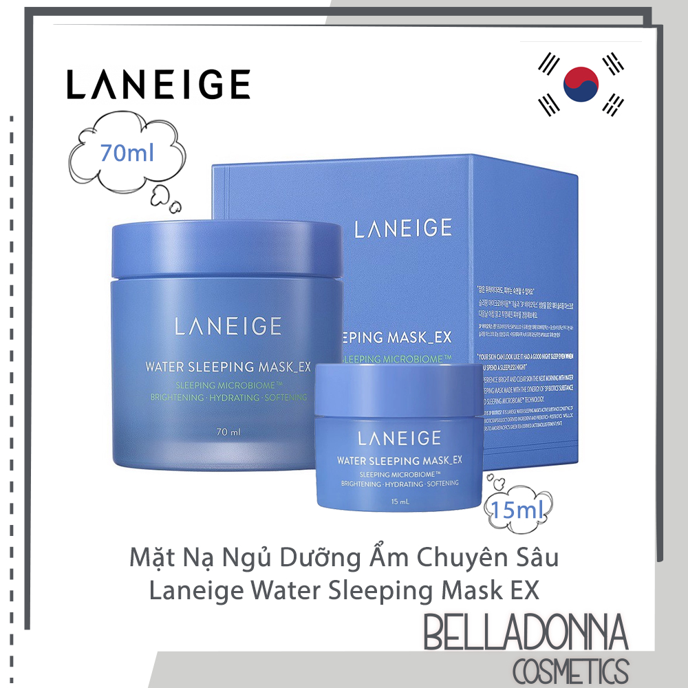 Mặt Nạ Ngủ Dưỡng Ẩm Chuyên Sâu Laneige Water Sleeping Mask EX