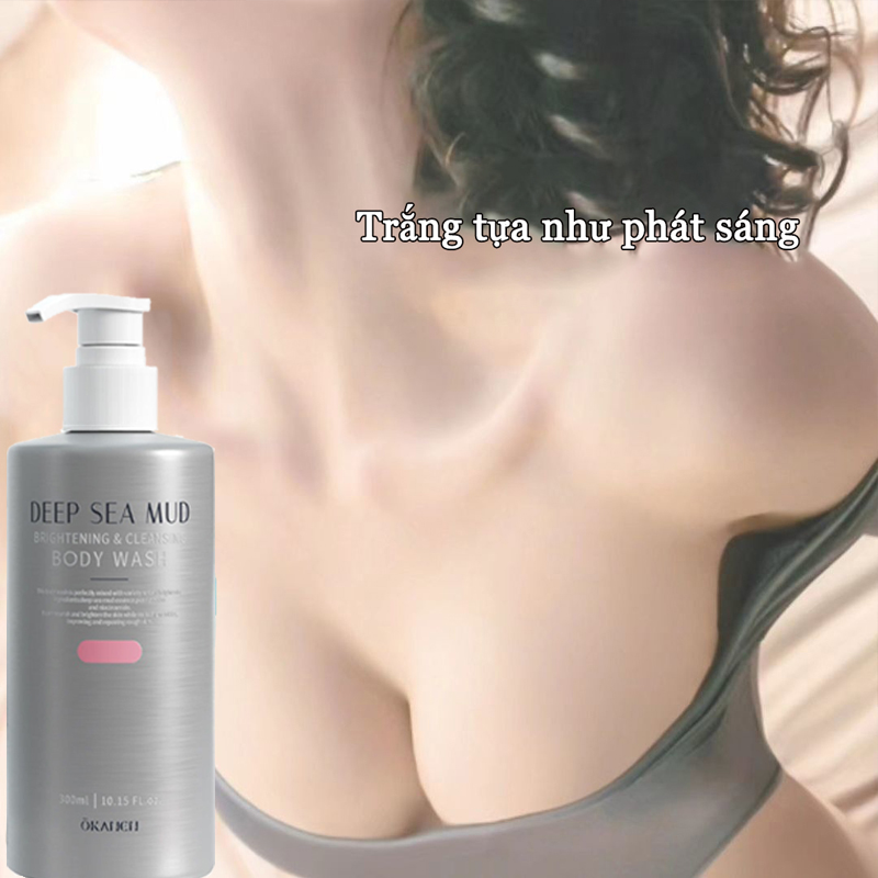 Làm trắng cơ thể tắm bùn biển sâu 220ml toàn bộ da tắm trắng tắm bùn núi lửa sau khi tắm bùn sau khi tẩy trắng da sữa tắm Ngăn Ngừa Lão Hóa Da