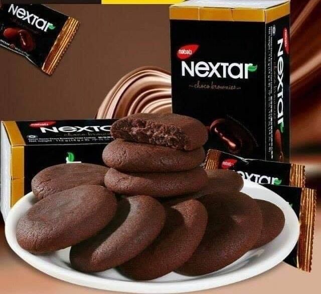 Combo 1000g Bánh Quy Mềm Nhân Socola Nextar Brownies món ăn vặt nhiều dinh dưỡng cực mềm ngon