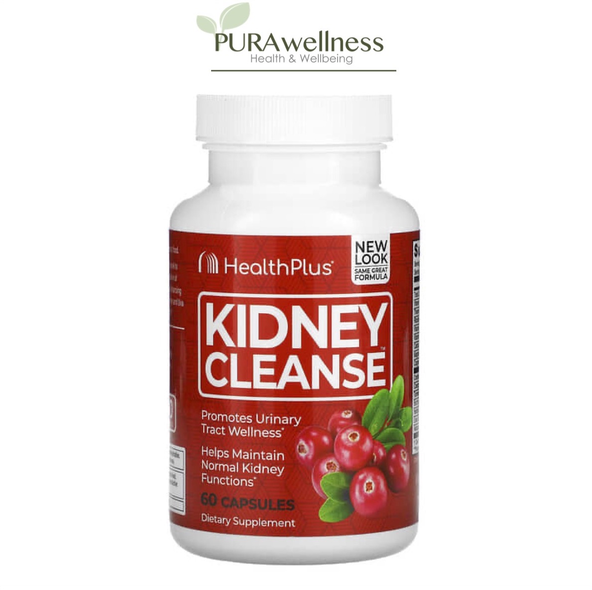 Health Plus Kidney Cleanse 60 viên - Thải độc, thanh lọc thận