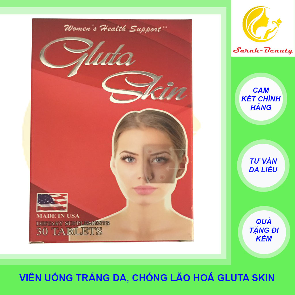 Viên Trắng Da Gluta Skin