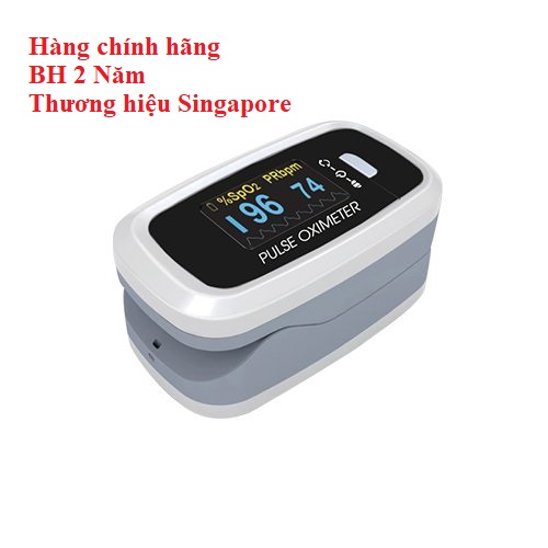 Máy đo nồng độ oxy bão hòa trong máu SpO2 hàng chính hãng iMediCare iOM-A6, Singapore, bảo hành 2 năm, giao nhanh.
