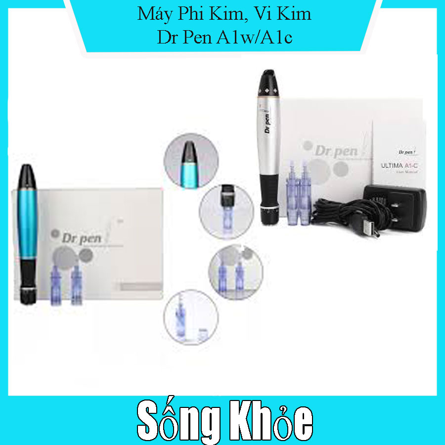Máy Phi Lăn Kim Dr Pen A1, cấy phấn cấy tỏa chuyên cho spa