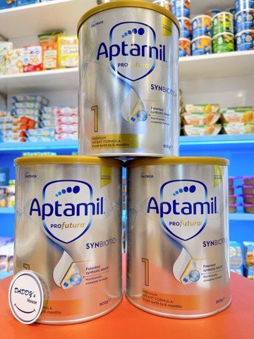 (Mẫu mới) _ Sữa Aptamil Pro Futura Úc số 1,2,3 date 07,08/2021 – 900 Gram