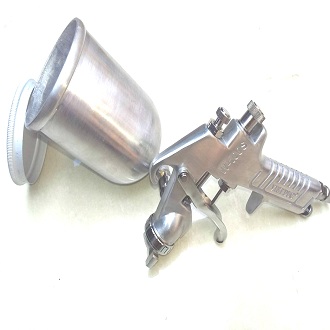 Súng phun sơn W-100S chuyên dùng phun bề mặt kim loại cho độ chính xác cao, độ phủ mịn cực tốt