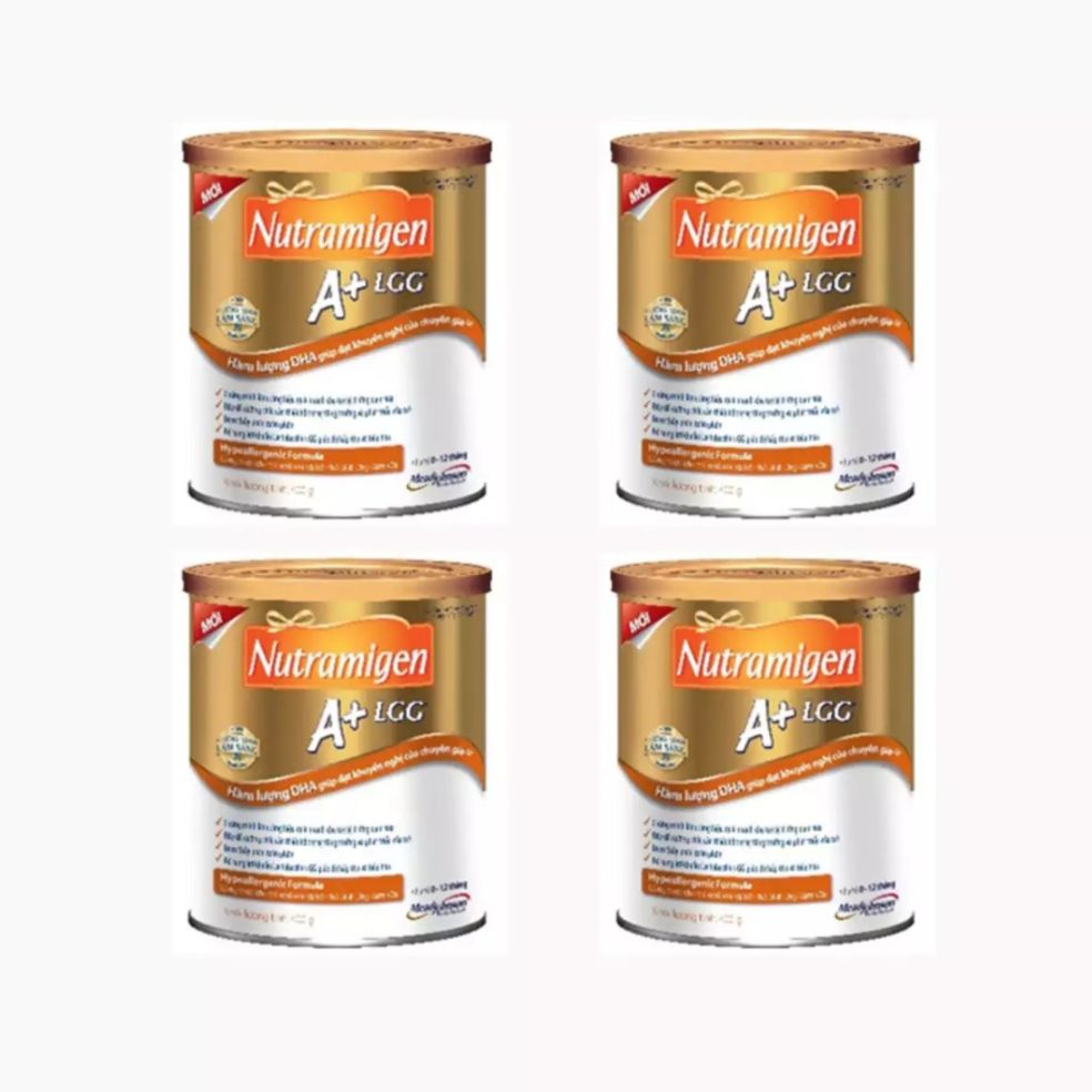 [HCM]Bộ 6 lon sữa Nutramigen A+ LGG 400gr bé dị ứng đạm sữa bò 0-12 tháng date 29/4/2022