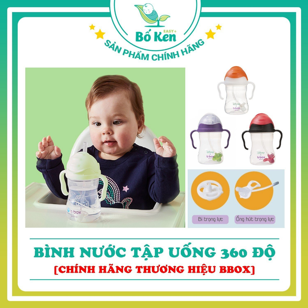Shop Bố Ken - Bình 360 Độ Cho Bé Tập Uống Nước  Dung tích 240ml, Thương