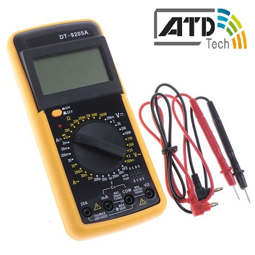 Đồng hồ đo vạn năng VOM số DT 9205A - ATDTECH