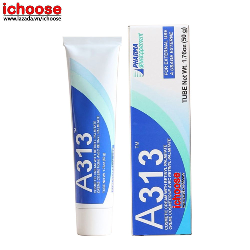 [HCM]Kem ngăn ngừa mụn A313 Pommade Retinol Cream 50gr làm giảm mụn mờ thâm ngăn nếp nhăn giúp da căng bóng mịn màng
