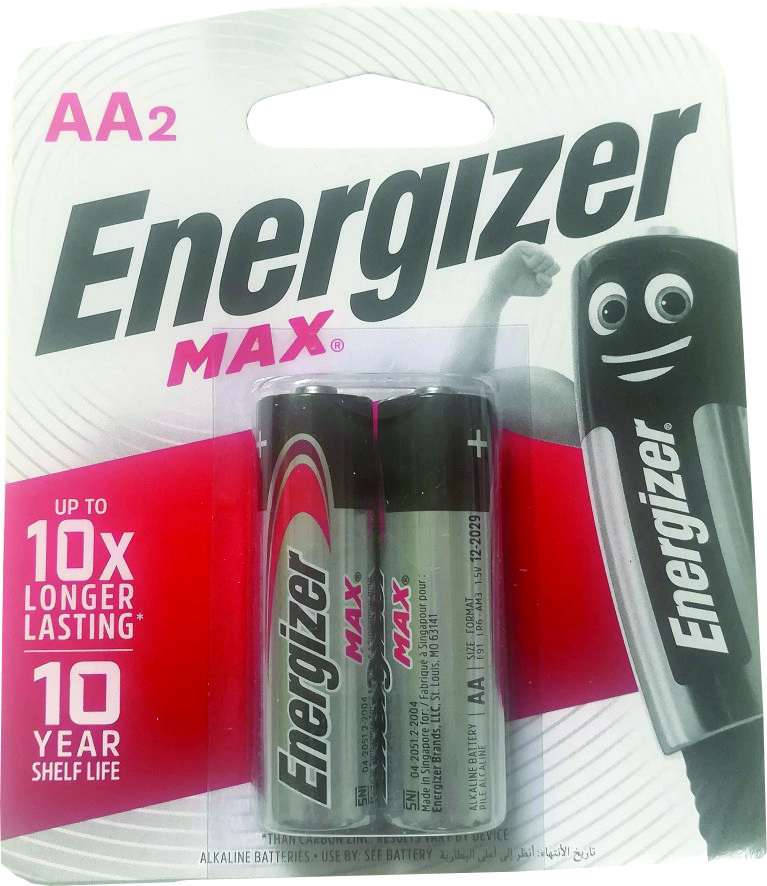 Vĩ 2 Viên Pin AA - Energizer