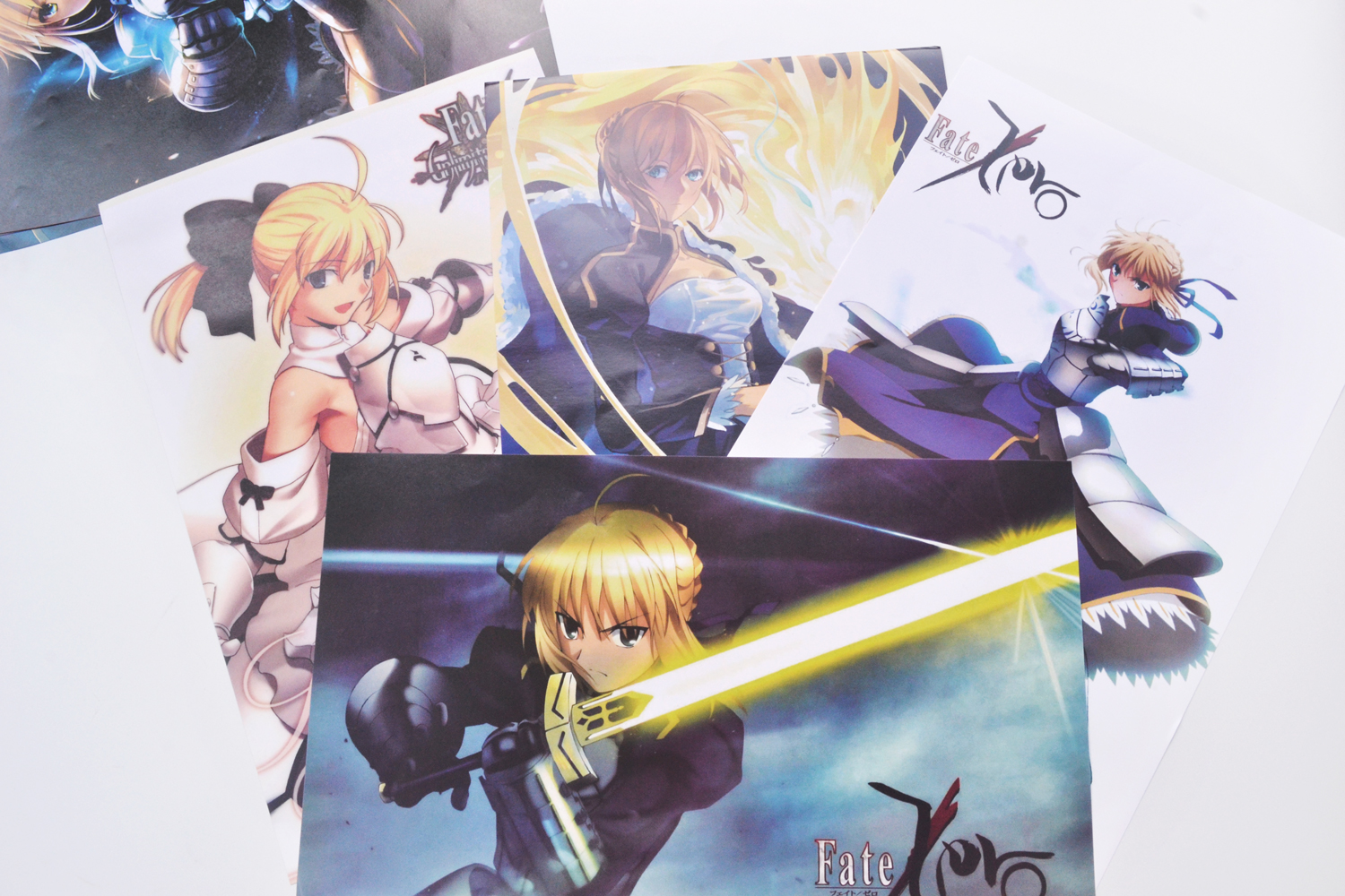 [thanh lý bán lỗ] Bộ 8 tấm poster áp phích Anime 43x29cm - Fate/Stay Night [PKA] [KS23]