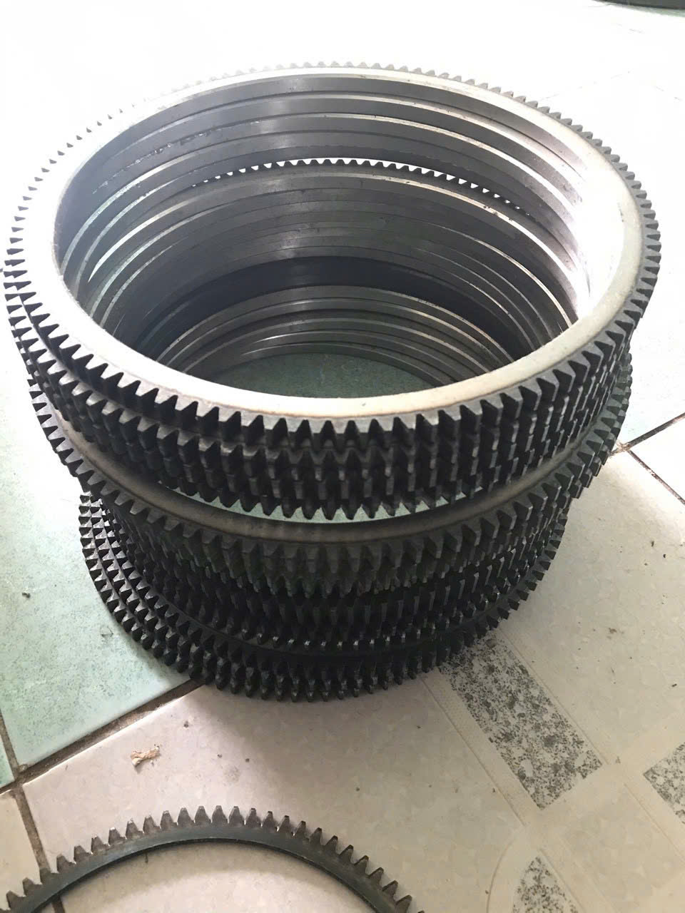 VÒNG RĂNG ĐỀ, VÒNG RĂNG BÁNH ĐÀ MÁY CHẠY DẦU YANMAR L40 L48 L60 L70 L90 L100