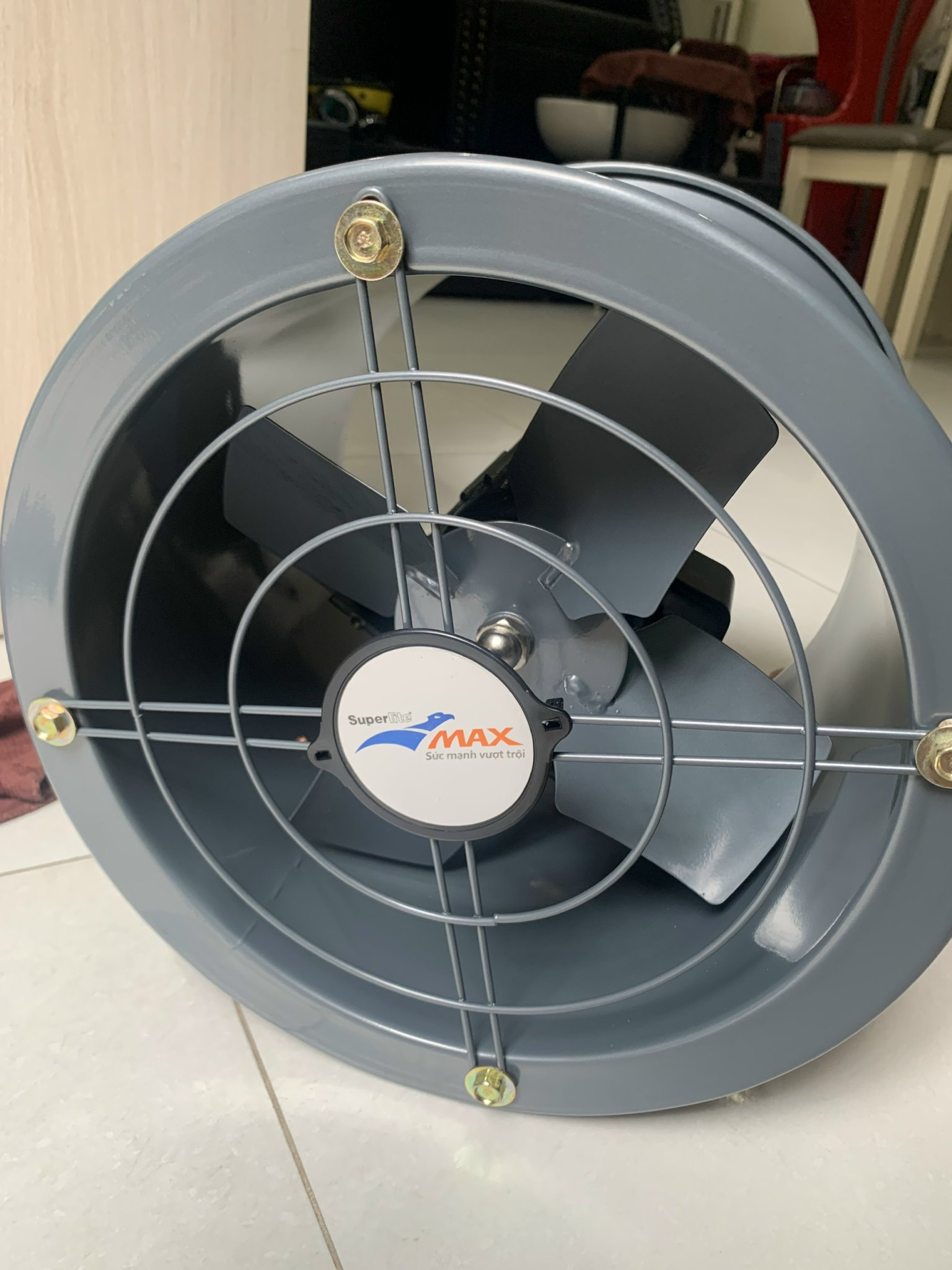 Quạt thông gió - Quạt thông gió tròn công nghiệp - Quạt hút mùi - Quạt tròn công nghiệp Superlite Max