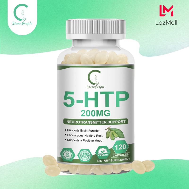 GPGP GreenPeople 5-HTP 200MG to maintain normal healthy sleep and create a feeling of comfort - 5HTP supplements vitamin B6