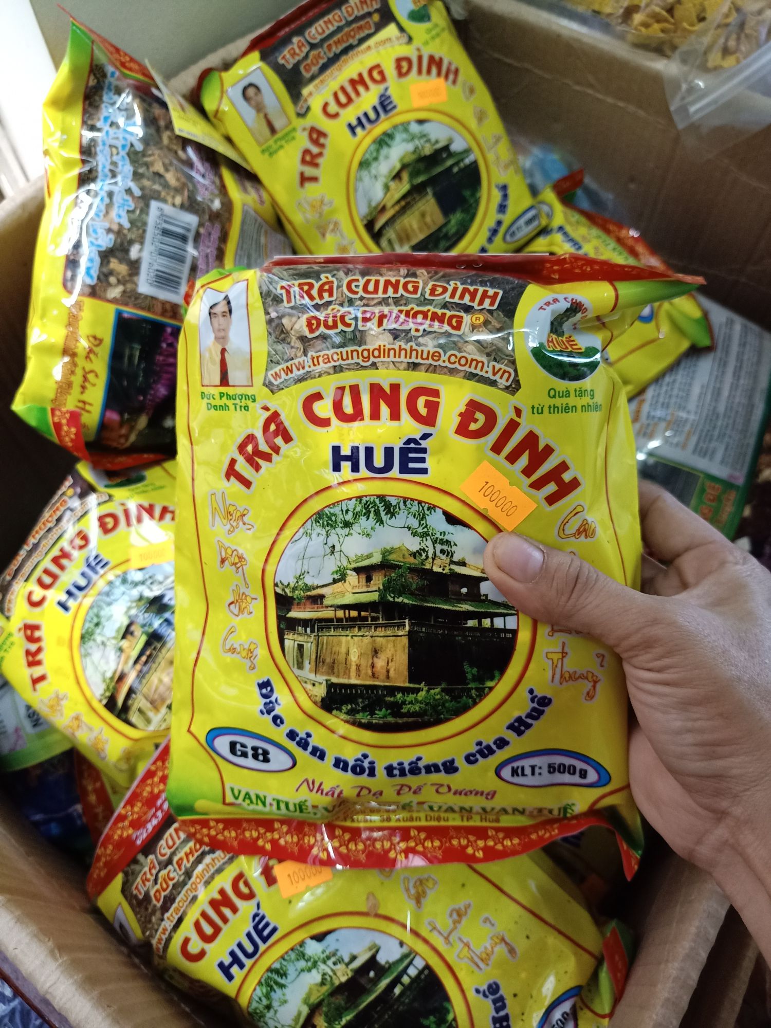 Trà cung đình Đức Phượng G8 gói 500gr