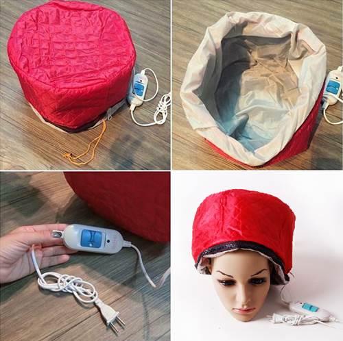 Mũ hấp dầu TẶNG mũ trùm đầu khi tắm hình thú