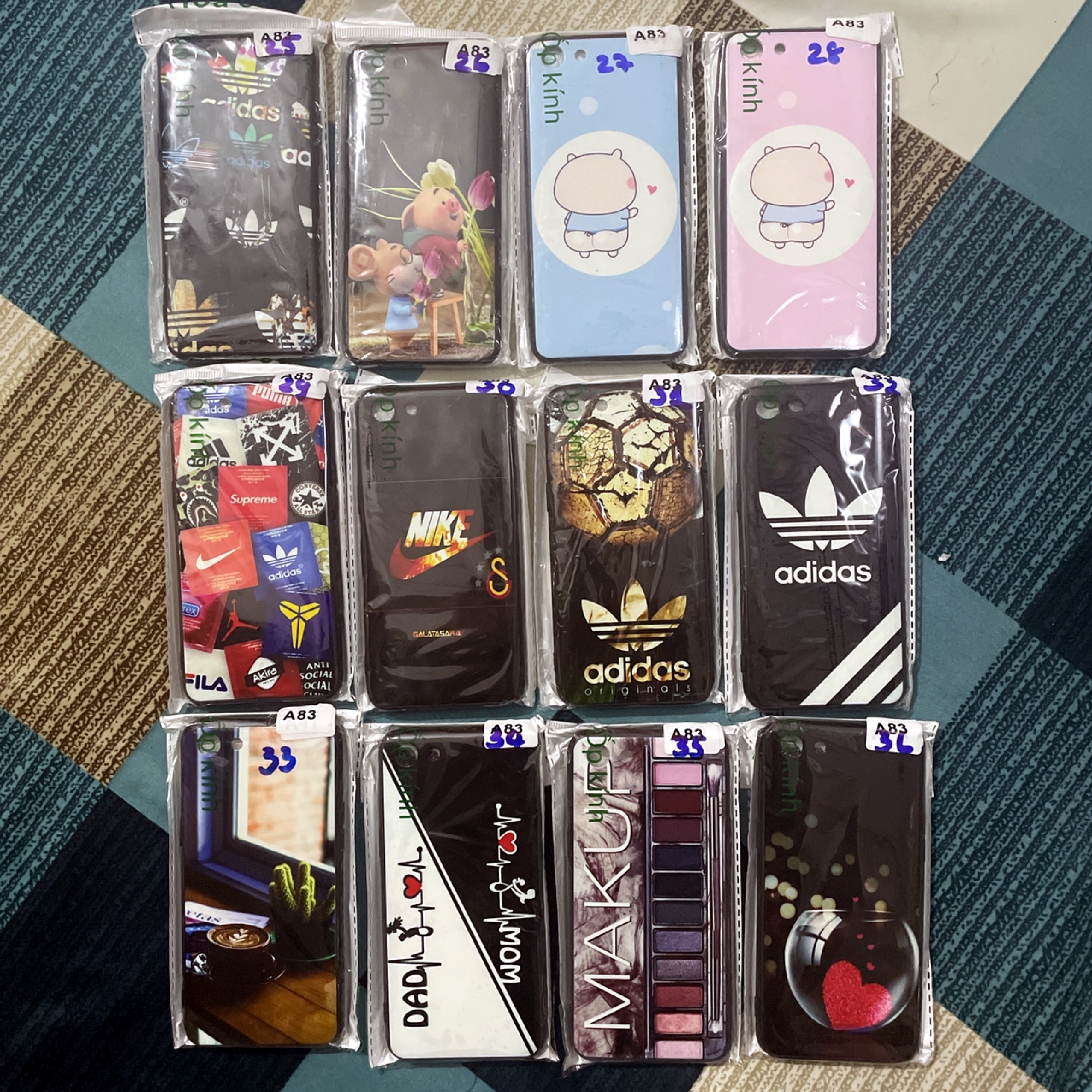 [Nhiều mẫu] ốp Lưng vali dẻo cute Cho OPPO A83/ F5 Lite/ A1 dễ thương