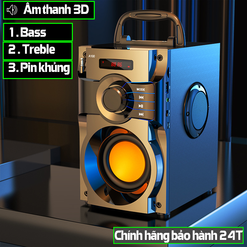 Loa vi tinh sany bluetooth 4.0 om100 2671, nên mua máy nghe nhạc mp3 cắm usb - loa nghe nhạc cao cấp, âm thanh 3 trong 1 mẫu mới nhất 2022
