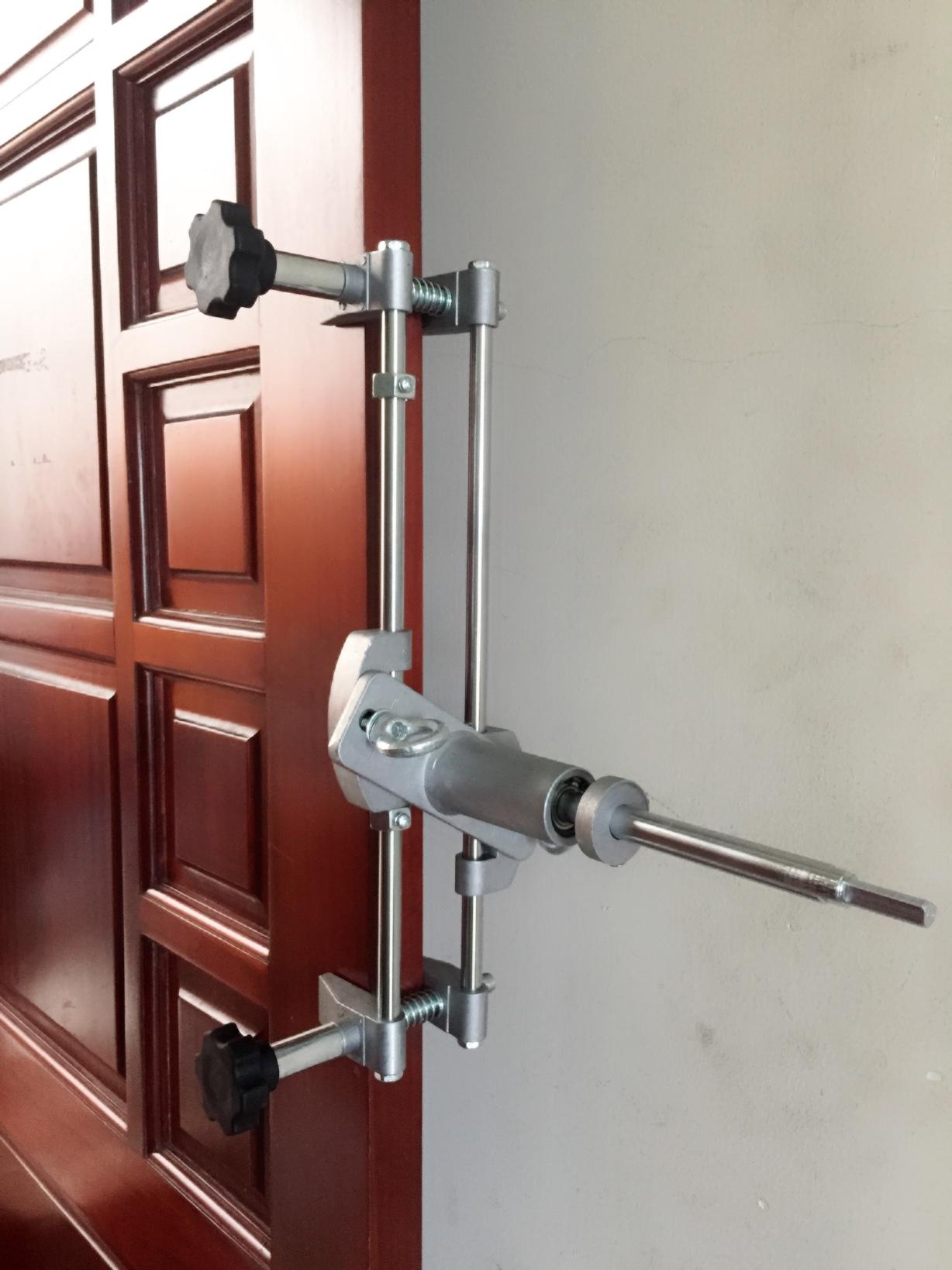 Bộ cữ khoan ổ khóa cửa có tay gạt thường