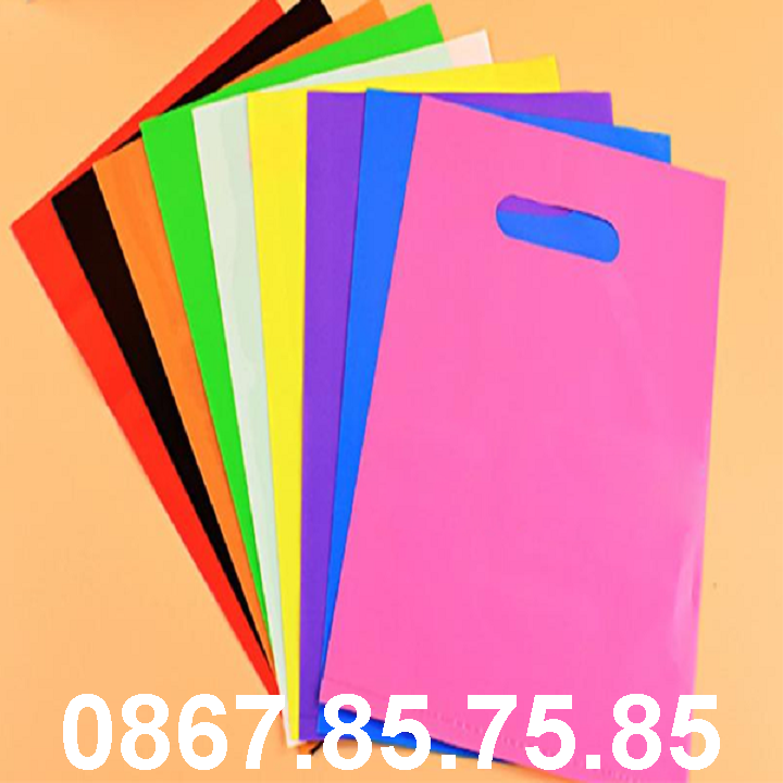 500G Túi Xốp Hột Xoài HD Nhám Màu Ngẫu Nhiên, Dùng đựng quần áo, Gói hàng online tiện dụng