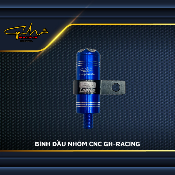 Bình dầu nhôm cnc gh-racing