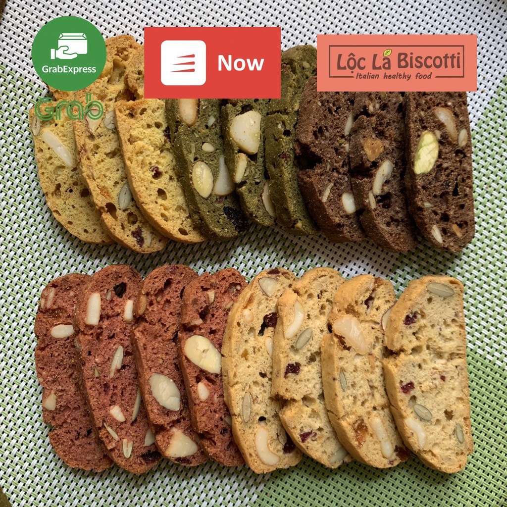 500gr bánh giảm cân Biscotti Healthy - bánh ngon sản xuất hàng ngày. HOT SALE