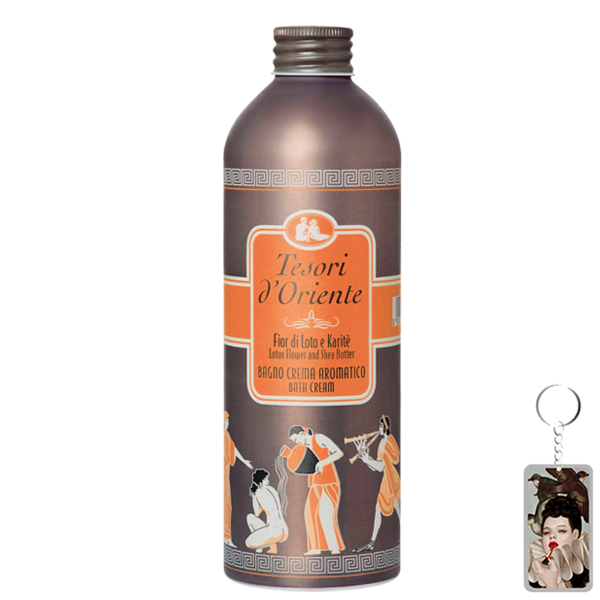 Sữa tắm nước hoa Tesori D' Oriente hoa sen Ý ngọt ngào 500ml - ITALY (kèm vòi)