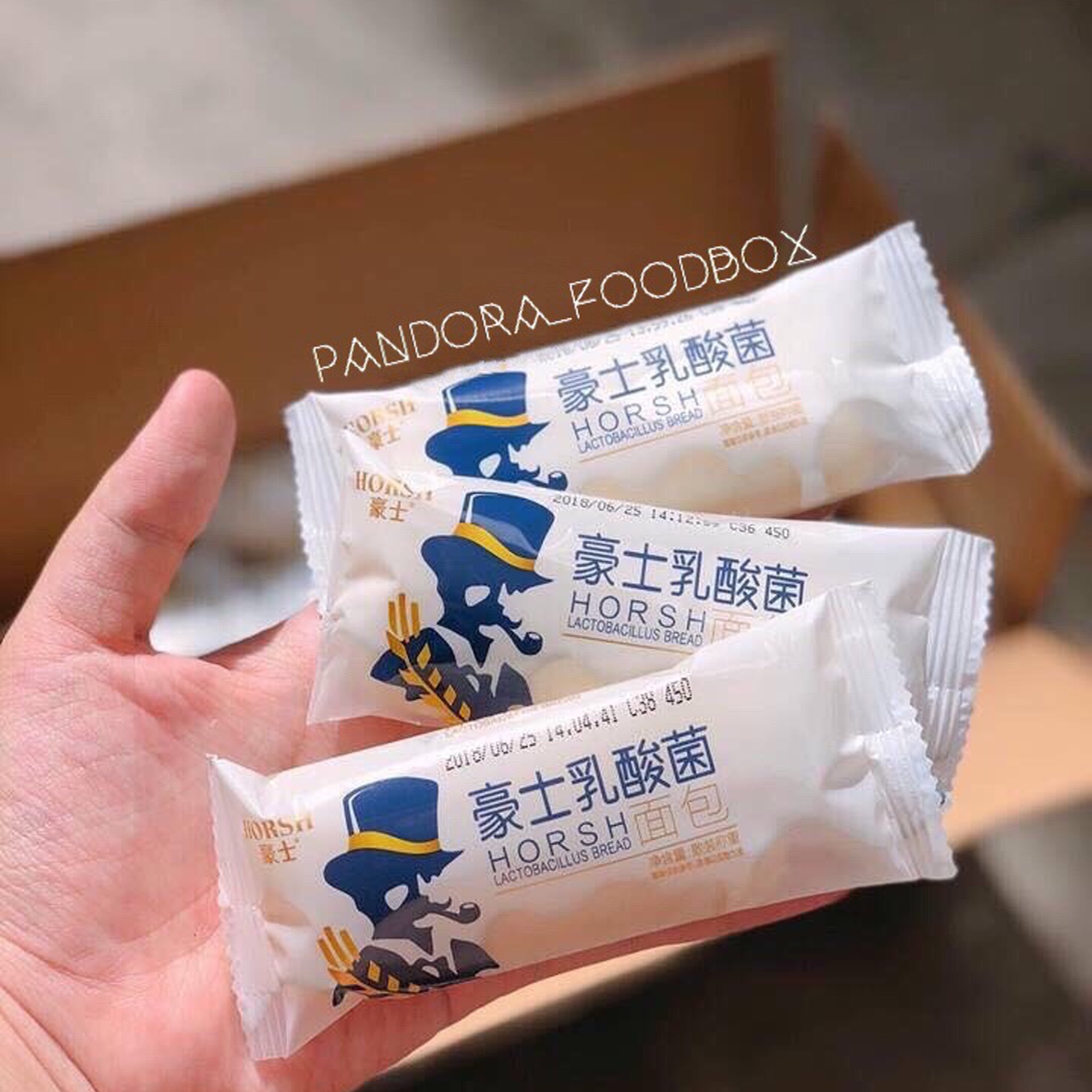 Set 20 Bánh Sữa Chua Ông Già Mini Pocket Horsh- HSD 2 tháng- Bestore Foody