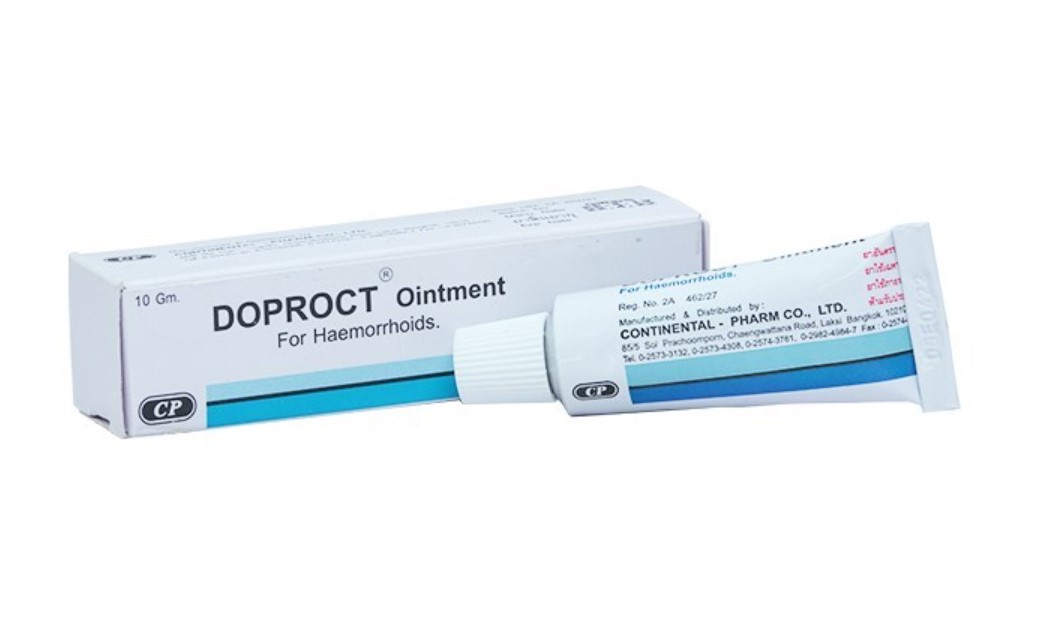 Kem bôi trĩ doproct thái lan secret east 10g