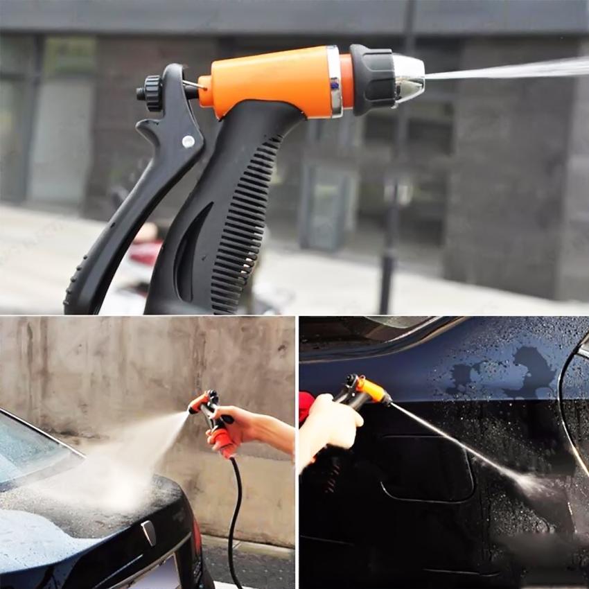 Máy bơm rửa xe tăng áp mini điện áp 12V dùng rửa xe rửa máy lạnh (xịt mạnh,  nhỏ gọn tiện dụng) , máy bơm nước, máy xịt nước tăng áp lực nước