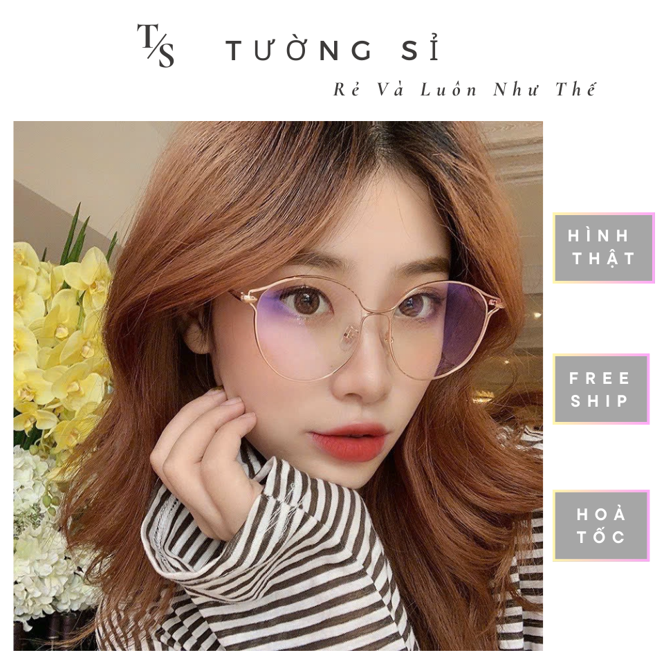 K170 gọng kính form bầu cánh tiên xinh xắn