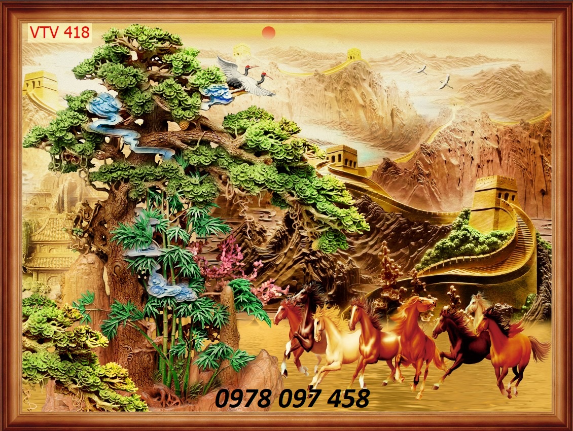 Tranh gạch men 3D thuận buồm xuôi gió