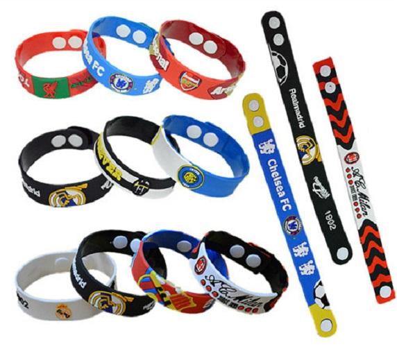 Vòng tay logo đội bóng Mu-Chelsea-Barca-Real-Arsenal cực đẹp, tiện dụng thời trang - LiDO Sports