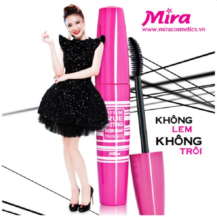 Mascara thông minh Mira Super Volume True Lasting Water Proof Hàn Quốc 8ml