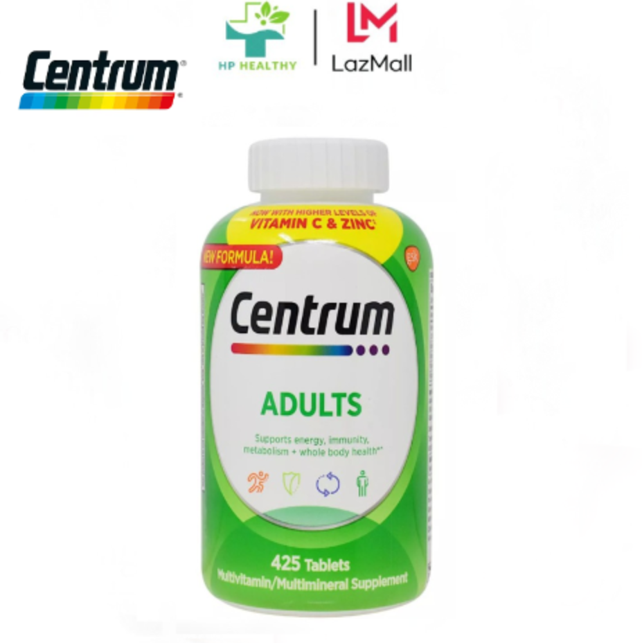 Viên uống Centrum multivitamin cho người dưới 50 tuổi 425 viên của Mỹ