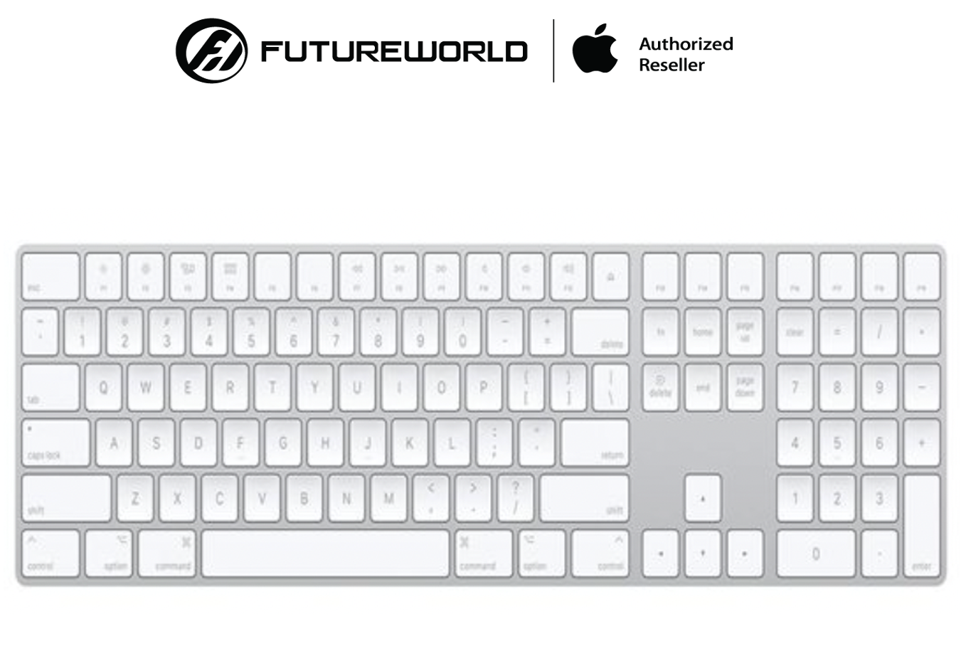 [Trả góp 0%] Apple Magic Keyboard with Numeric Keypad- Hàng Chính Hãng [Futureworld- APR]