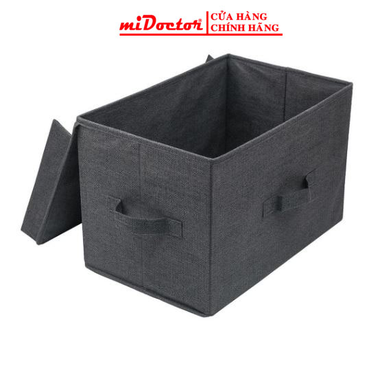 Hộp Đựng Đồ Đa Năng – Túi Vải Đựng Quần Áo Chăn Màn Phong Cách Thụy Điển Sang Trọng, Lịch Sự – Hàng Chính Hãng miDoctor